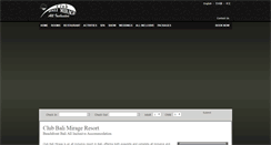 Desktop Screenshot of clubbalimirage.com
